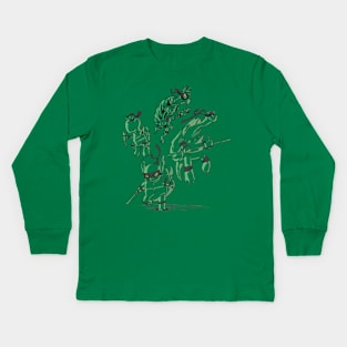 Turtles Kids Long Sleeve T-Shirt